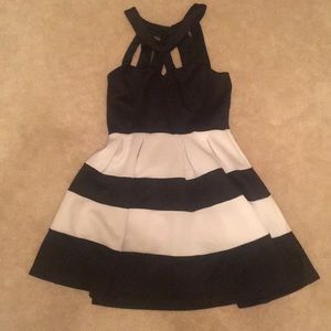 🖤Black White Dress✨